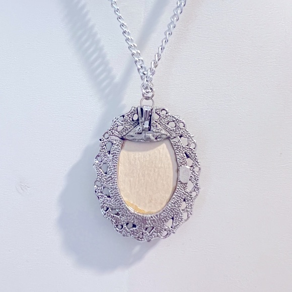 Vintage handmade jewelry pendant necklace - Picture 9 of 10